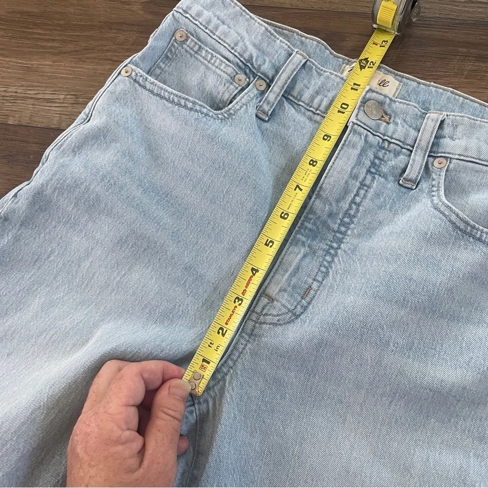 Madewell slim Demi boot light jeans 27 - Picture 6 of 8